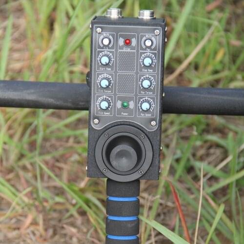 2 axis head camera crane jib remote controller pan tilt control with power adaptor