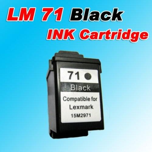 LM 71 (12A1971) black INK cartridge compatible for lexmark 71 lm71 CJ-3200/5000/5700/5770/7000/7200/7200v