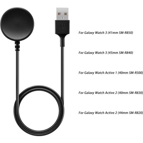 For Samsung Galaxy Fast Charger Galaxy Watch 3 Active 1 2 Magnetic Charging Cable 40/41/40mm Samsung Watch Power Supply Adapter