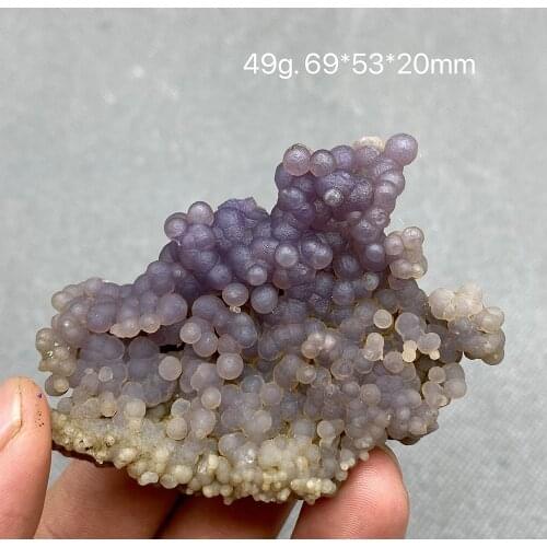 Natural grape agate mineral specimen stones and crystals healing crystals quartz gemstones free shipping