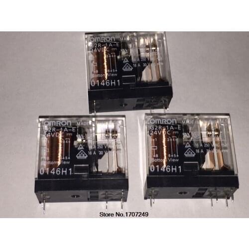New original OMRON Power Relay 10 Pcs G2R-1A-E-24V G2R-1A-E-DC24V G2R-1A-E-24VDC G2R-1A-E 24V 16A 6 Pin