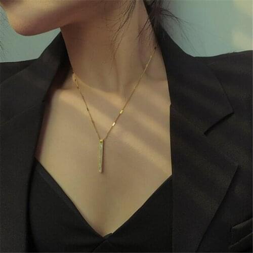 Simplicity Design Female Choker Necklace Shell Gold Necklace for Women Cocktail Party Jewelry Accessories