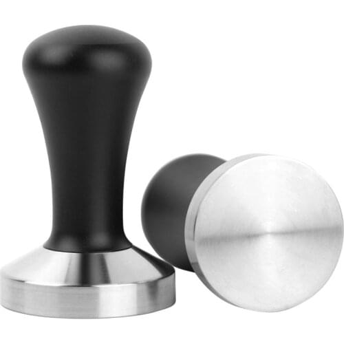 Espresso Coffee Tamper Blue Coffee Tamper Machine Press Flat Base Barista Accessories 51mm 58mm