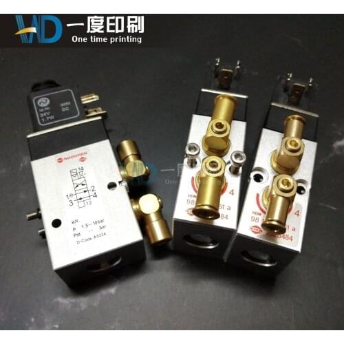 Original new 1pcs Heidelberg printing machine SM102/CD102 61.184.1051 Heidelberg solenoid valve 98.184.10 warmly for 1 year