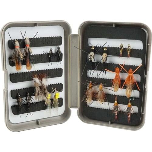 Aventik Sortiment 10 Stoneflies Collection Erwachsene Fliegenfischen Forelle