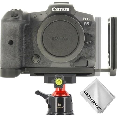 Quick Release L Plate Bracket Holder Hand Grip for Canon EOS R5 R6