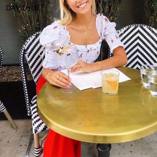 Женские хлопковые рубашки Davidyue China At AliExpress