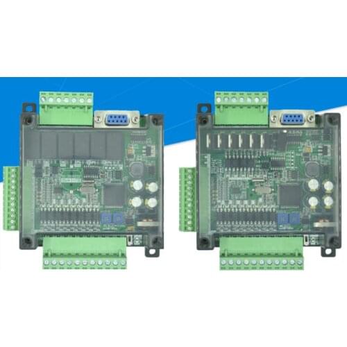 FX1N FX2N FX3U 14MR 14MT 6AD 2DA PLC RS232 RS485 Modbus RTU 24VDC RTC Clock forMitsubishi PLC