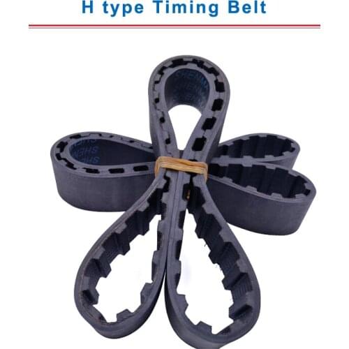 H type timing belt model-775H/780H/790H/800H/810H/820H/830H/840H trapezoid teeth belt teeth pitch 12.7 mm width 25/30 mm