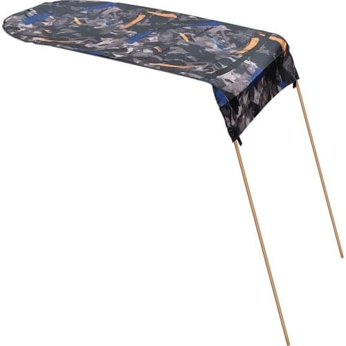 Kayak Boat Canoe Sun Shade Canopy with Storage Bag for Single Person