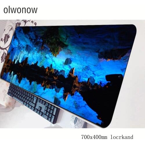 Caves mousepad 700x400x3mm gaming mouse pad Indie Pop gamer mat computer desk padmouse keyboard Cartoon play mats