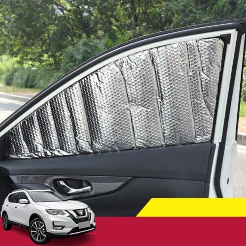 For Nissan X-trail X trail T32 2014-2019 Sun visor Sunscreen heat insulation Visor Car window Separate heat board decoration