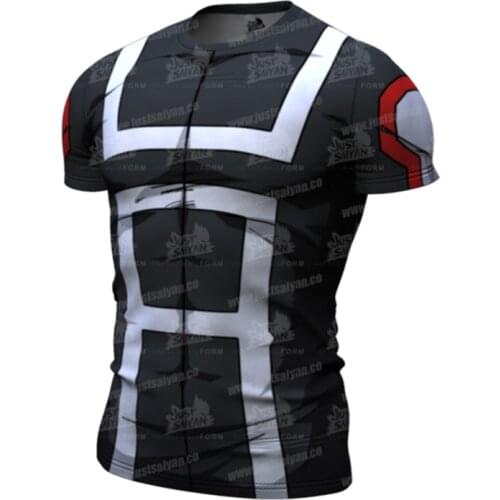 New JustSaihero T shirts Funny Cartoon Tee Shirt Unisex Casual T-shirt Summer Breathable Quick Dry Tight Jacket