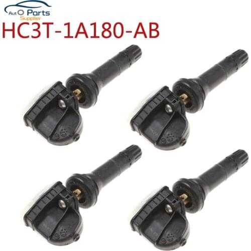 New 4pcs HC3T-1A180-AB 315MHZ Tire Pressure Sensor For Ford F-250 F-350 F-450 Super Duty 2017 TPMS HC3T1A180AB
