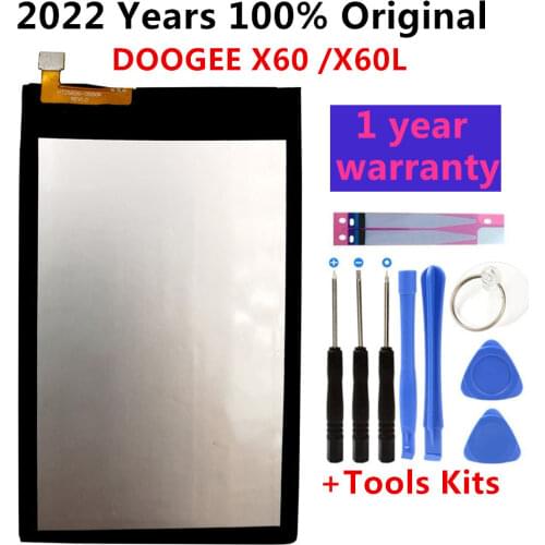 100% Original NEW DOOGEE X60/X60L Battery 3000mAh For DOOGEE X60 /X60L Smart Phone Battery+Tools
