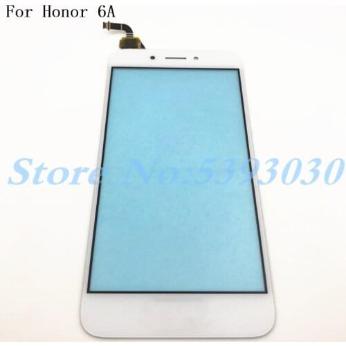 100% Tested New 5.0 inches For Huawei Honor 6A Touch Screen Digitizer Sensor Outer Glass Lens Panel With Logo