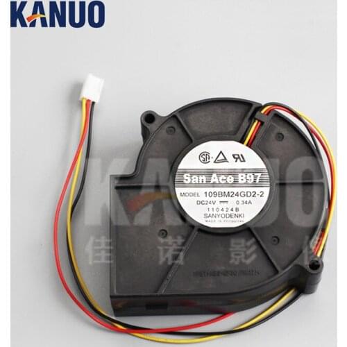 119C1058389/119C1058389C Fuji Fan (9.7x9.3x3.3cm, 24V) for Frontier 550/570 Minilabs Spare Parts
