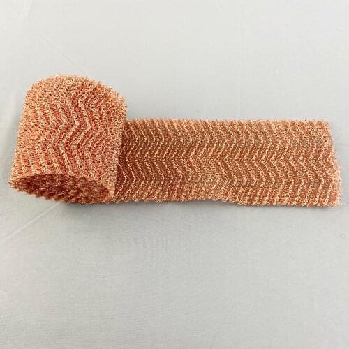4 Wire Pure Copper Mesh woven filter 0.5-10 m 100 mm wide sanitary food grade distilled home brew beer