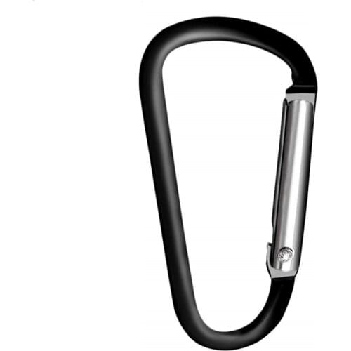 Aluminum Carabiner Key Chain Clip Outdoor Camping Keyring Snap Hook Buckle Travel Kit Climbing Earphone For Airpods Case