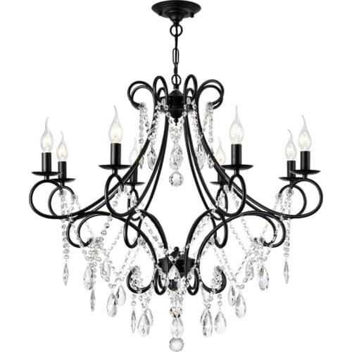 Black Bedroom Chandelier black bedroom Chain Kitchen Island Chandeliers Small Crystal Chandelier Decorative Projecting Lights