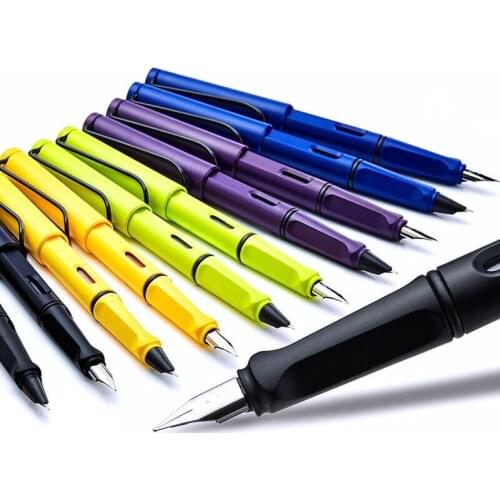 Factory direct direct straight pen color business ink cartridge pen calligraphy pen office stationery wholesale