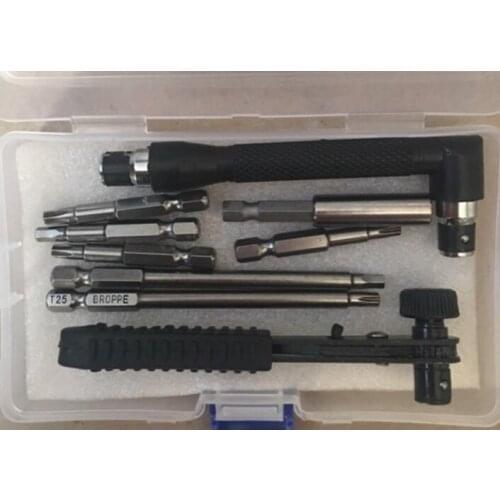 Measuring unit car dismantling tools / car dismantling various measuring unit tools x 9pcs