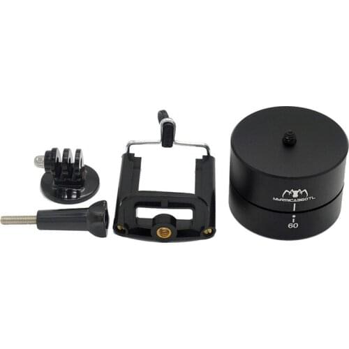 GOPRO Action Camera DSLR 360 Degrees 60 Minutes Rotating Delayer Holder for Camera
