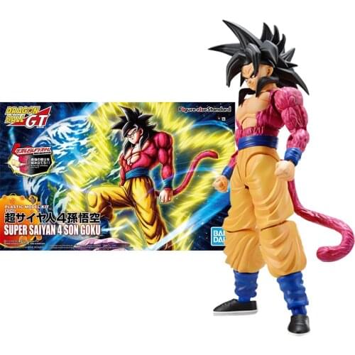 Bandai Spirits Figure Rise Standard Super Saiyan 4 Son Goku Dragon Ball GT Action Figure Assembly model Toy