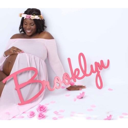 Custom Personalized large size Wooden Name Sign Baby Name Plaque PAINTED nursery name nursery decor wooden wall art