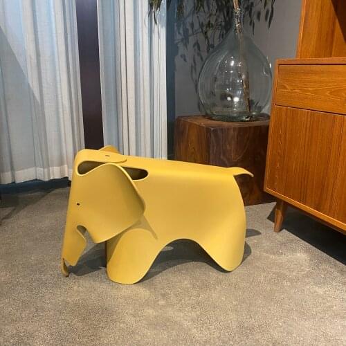 Creative Childrens Chair Household Plastic Elephant Cartoon Chair Childrens Fashion Animal Chair Color Toy Stool
