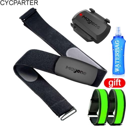 Heart Rate Monitor Magene H64 Chest Strap Bluetooth ANT+ ZWIFT Magene S3+ Sensor Bike Wahoo STRAVA Garmin Bicycle Accessories