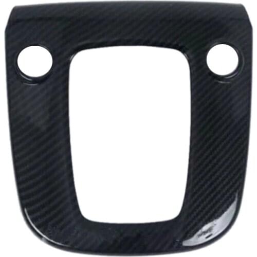For Hyundai Kona Encino Kauai 2017-2020 Car Sticker Styling over Middle Front Shift Stall Paddle Cup Lamp Frame Trim