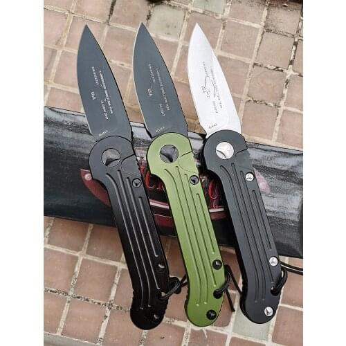 JUFULE New Color Underwather Folding Mark Elmax blade Aluminum handle outdoor tactical camping hunting EDC tool kitchen knife