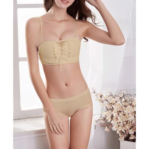 New Women Lace Bralette Bralet Bra Bustier Crochet Crop Top Floral Seamless Cami Padded Tank Tops