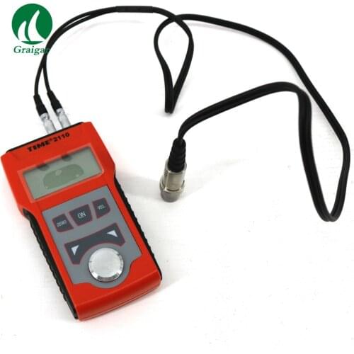 Portable Digital Ultrasonic Thickness Gauge TIME-2110 Thickness Meter TIME2110 Measuring Range 1.2~225 mm