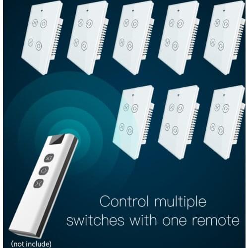 Newest Tuya Smart Life EU WiFi Roller Shutter Curtain Switch For Electric Motorized Blinds With Remote Control Google Home Aelxa