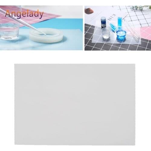 Silicone Clear Mat Resin Pad Craft Tool High Temperature Resistance Sticky Plate F3MD