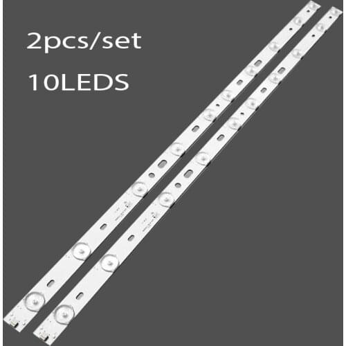1Lot=2Pieces 620mm LED Backlight strip 10 lamps Pd623173bl042-005h 320B01301401