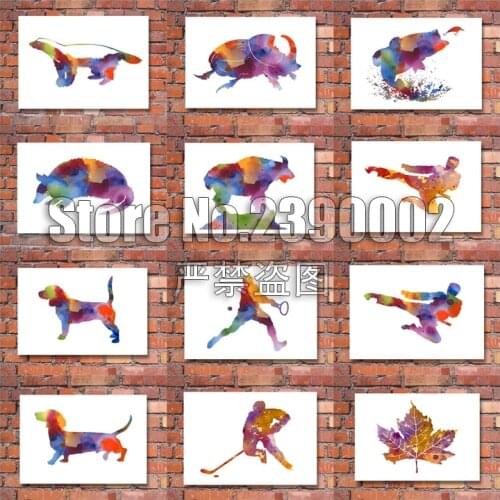 Animal,Full,Diamond Painting,Dog,Diamond Embroidery,Cross Stitch,5D,Wall,Watercolor,Rhinestone,Mosaic,Kits,DIY,Home Decor,Art