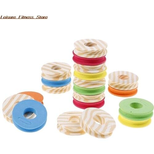 10Pcs Foam Winding Main Coil Board Plate Fishing Line Wire Rotating Dash Facing Fishing Tool Box New Fishing Spool Fishing Gear