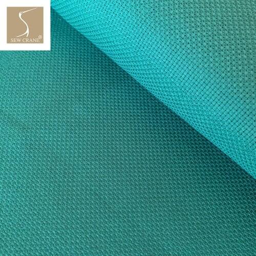 14CT Counted Cross Stitch Fabric Cotton Embroidery Envenweave Fabric Aida Cloth, Green Color, 59"W x 39"L