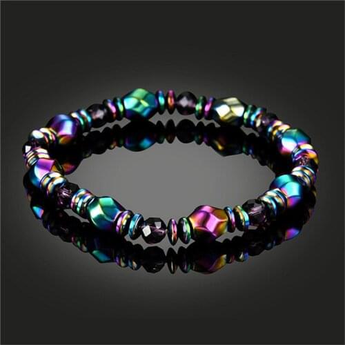 2021 Magnetic Chakra Yoga Healing Balance Supernatural Lava Reiki Stones Beads Bracelet Women Jewelry Men Fashion