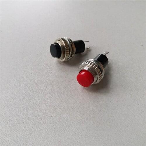 40pcs DS-314 switch push switch button 250V 0.5A power supply button self reset switch no lock mounting 10mm Doorbell switch