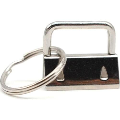 60 Piece Key Ring Hardware Keychain Bracelet Hardware with Lanyard Key Ring,Keychain Hardware and Split Ring