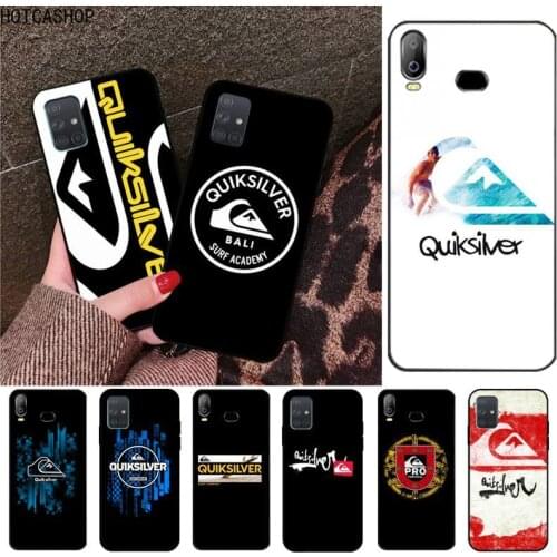 Surf and skateboard quiksilver Phone Case For Samsung Galaxy A21S A01 A11 A31 A81 A10 A20E A30 A40 A50 A70 A80 A71 A51