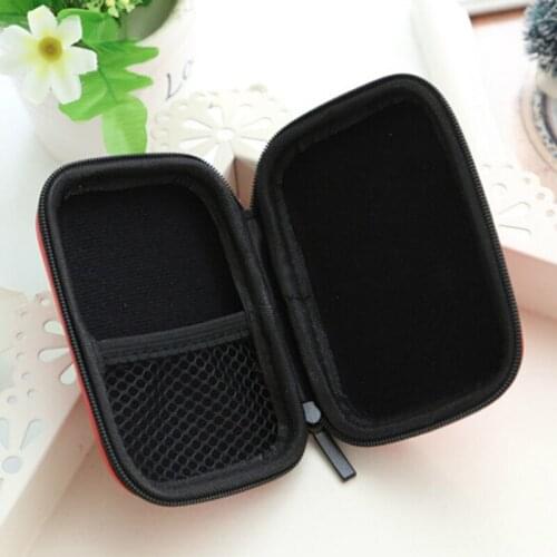 Hard Carry Bag Compartment Case Bag Pouch Protection For 2.5" HDD Hard Disk