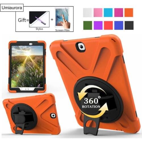 For Tab S2 SM-T810 Kids Safe Shockproof Heavy Duty Silicone Hard Case Cover For Samsung Galaxy Tab S2 9.7 SM-T815 T810 Hand hold