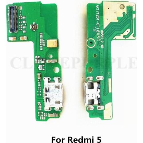 For Xiaomi Redmi 5 USB Charging Charger Micro Dock Connector Board Flex Cable For hongmi 5