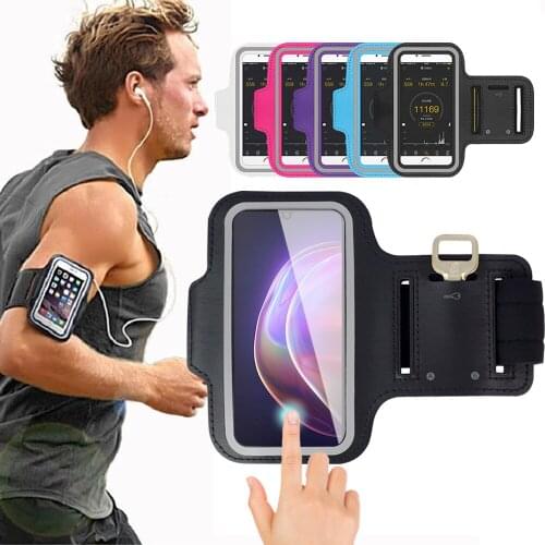 Sports Running Phone Bag for Vivo V21 V21E V20 V20SE V19 V17 V11 Pro V15 Neo V7 V9 Hand Arm Band For V20SE V11i Cover Case