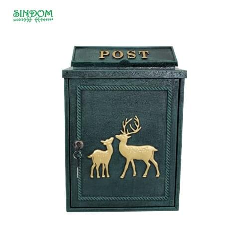 Favorable Waterproof Street Letterbox Metal Mailbox for Outdoor